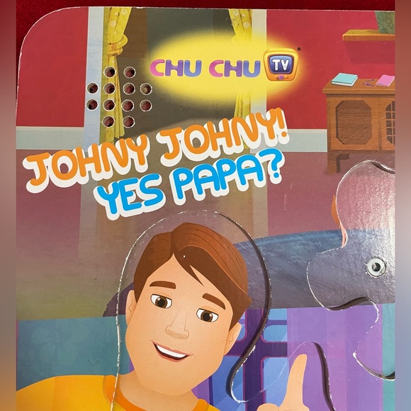 SOLD ✅ Chu Chu TV Baby's 2019 Johny Johny! Yes Papa? Singing Puzzle 8.5" x 11.5" - Picture 7 of 9